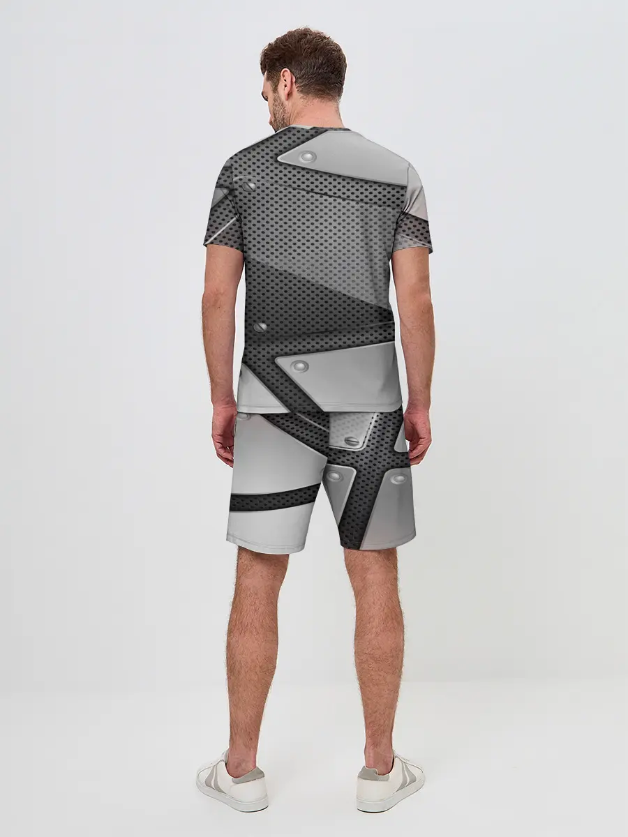 Мужской костюм с шортами / KIA metalic motors