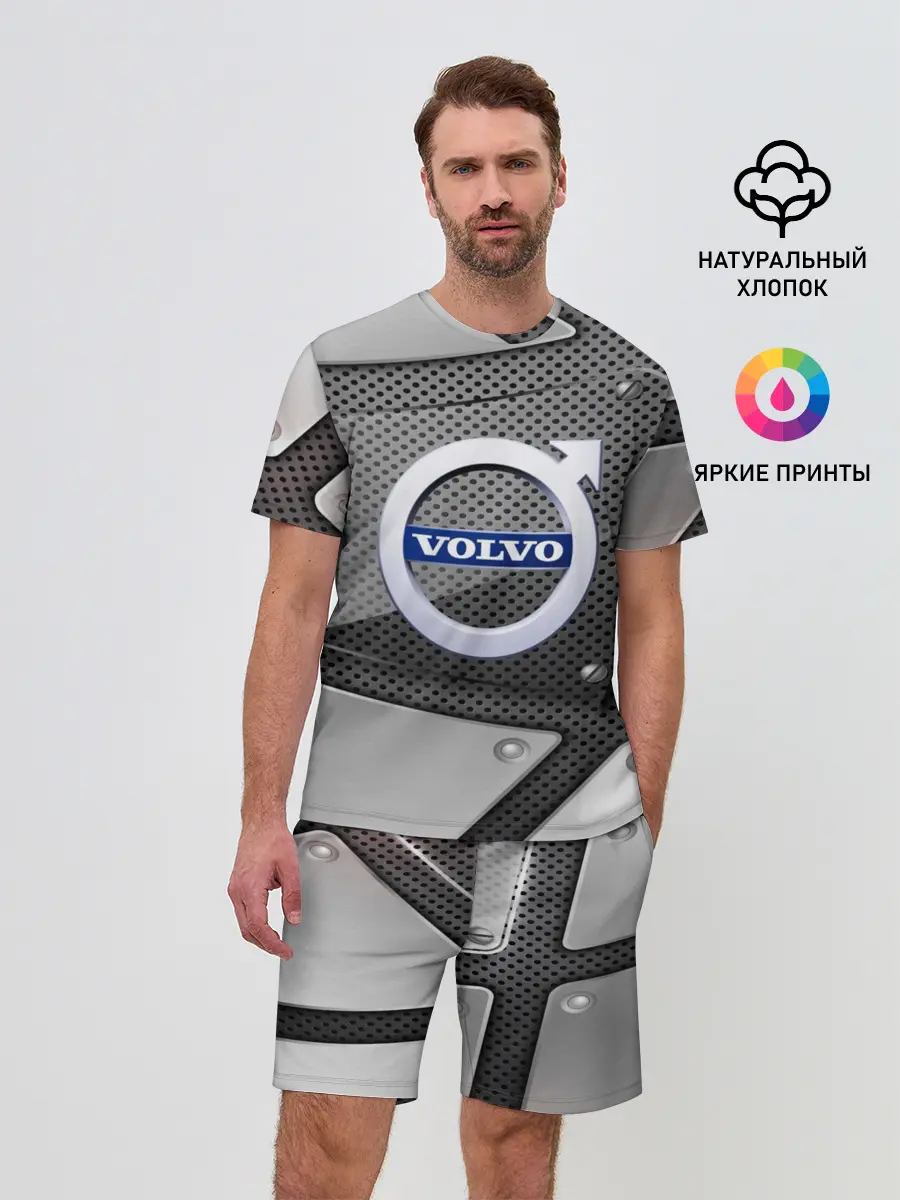 Мужской костюм с шортами / VOLVO metalic 2018