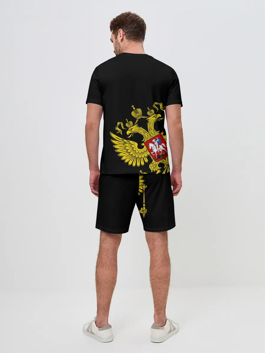 Мужской костюм с шортами / Флаг и Герб России