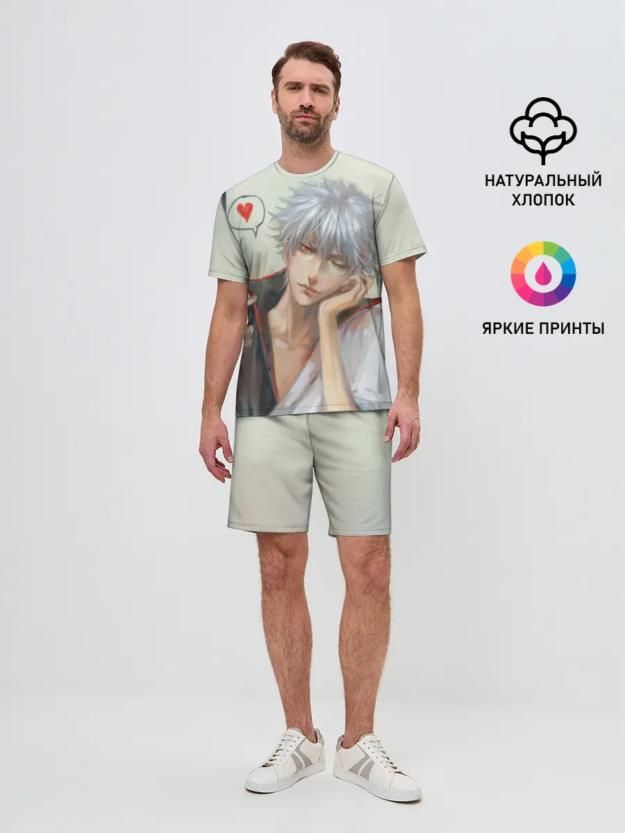 Мужской костюм с шортами / Sakata Gintoki