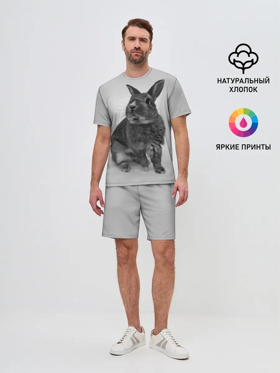 Мужской костюм с шортами / Кролик