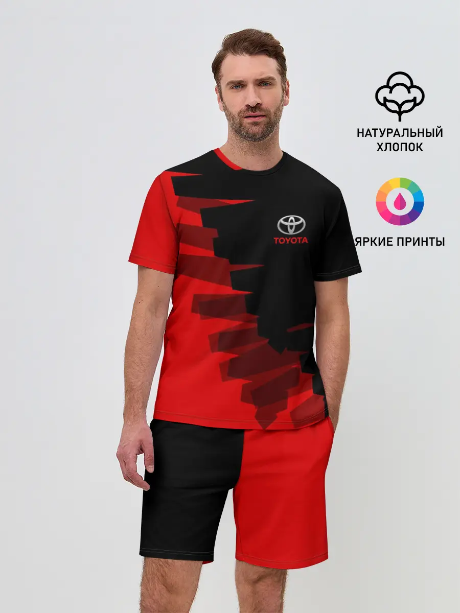 Мужской костюм с шортами / TOYOTA SPORT