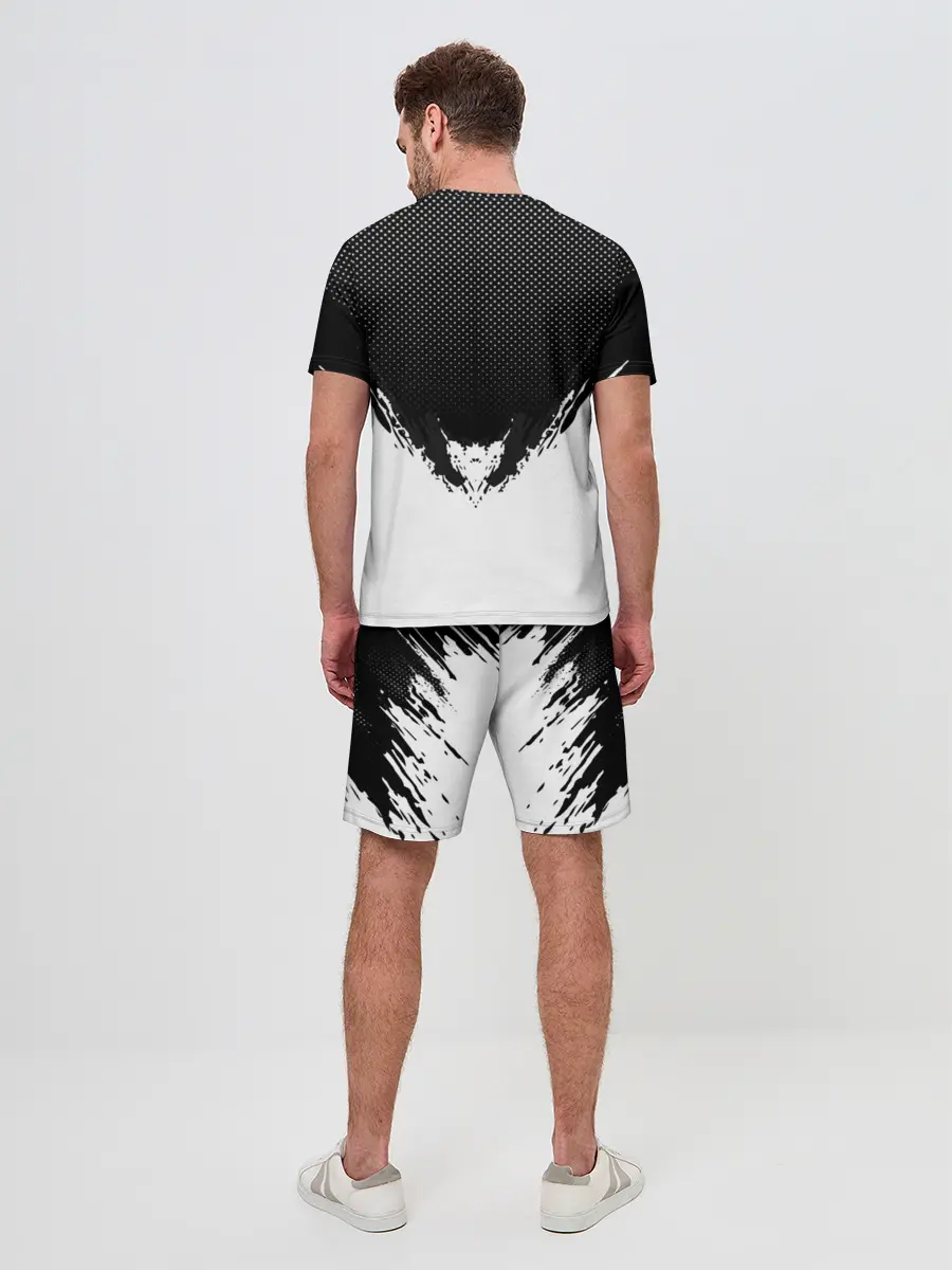 Мужской костюм с шортами / Chelsea black 2018