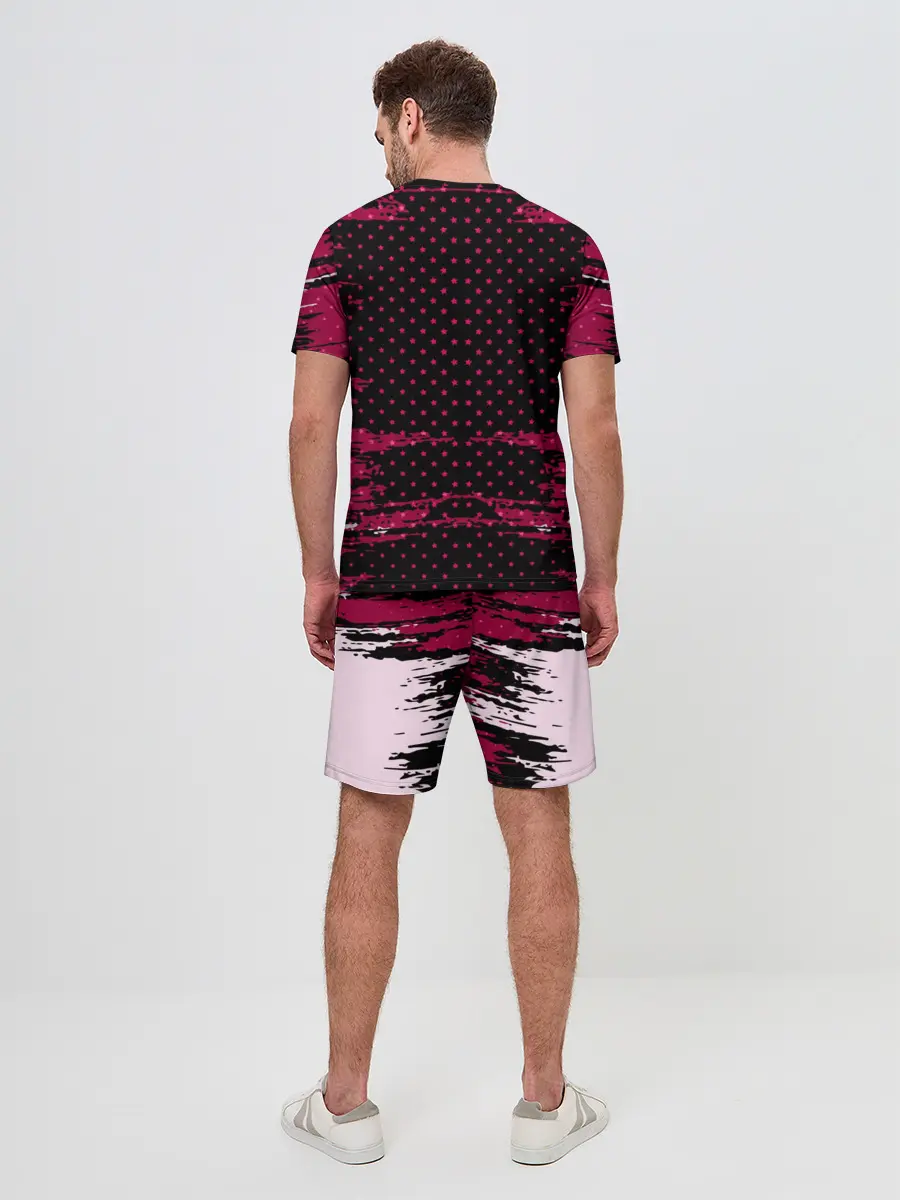 Мужской костюм с шортами / Barcelona abstract collection