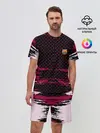 Мужской костюм с шортами / Barcelona abstract collection