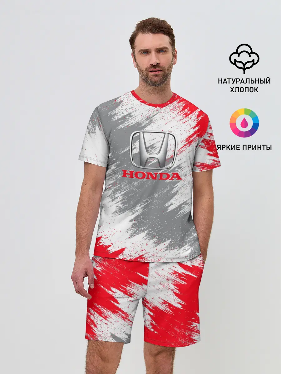 Мужской костюм с шортами / Honda