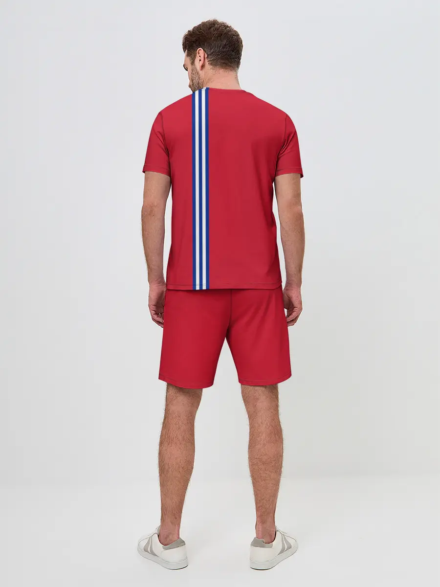 Мужской костюм с шортами / Куба, лента с гербом