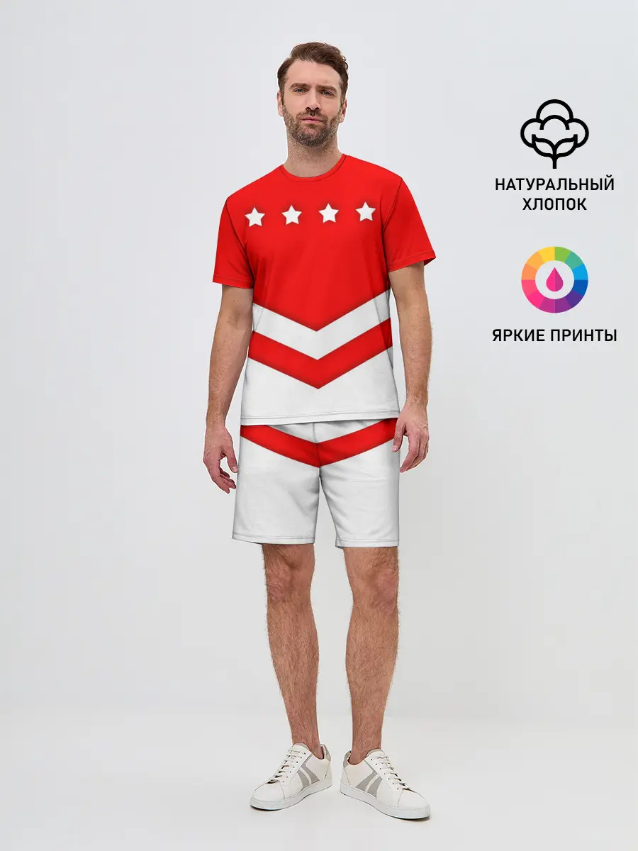 Мужской костюм с шортами / Звезды и полосы