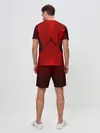 Мужской костюм с шортами / Mazda car sport RED