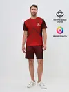 Мужской костюм с шортами / Lexus car sport RED