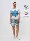 Мужской костюм с шортами / Альпы
