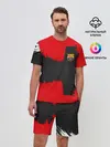 Мужской костюм с шортами / BARCELONA SPORT RED