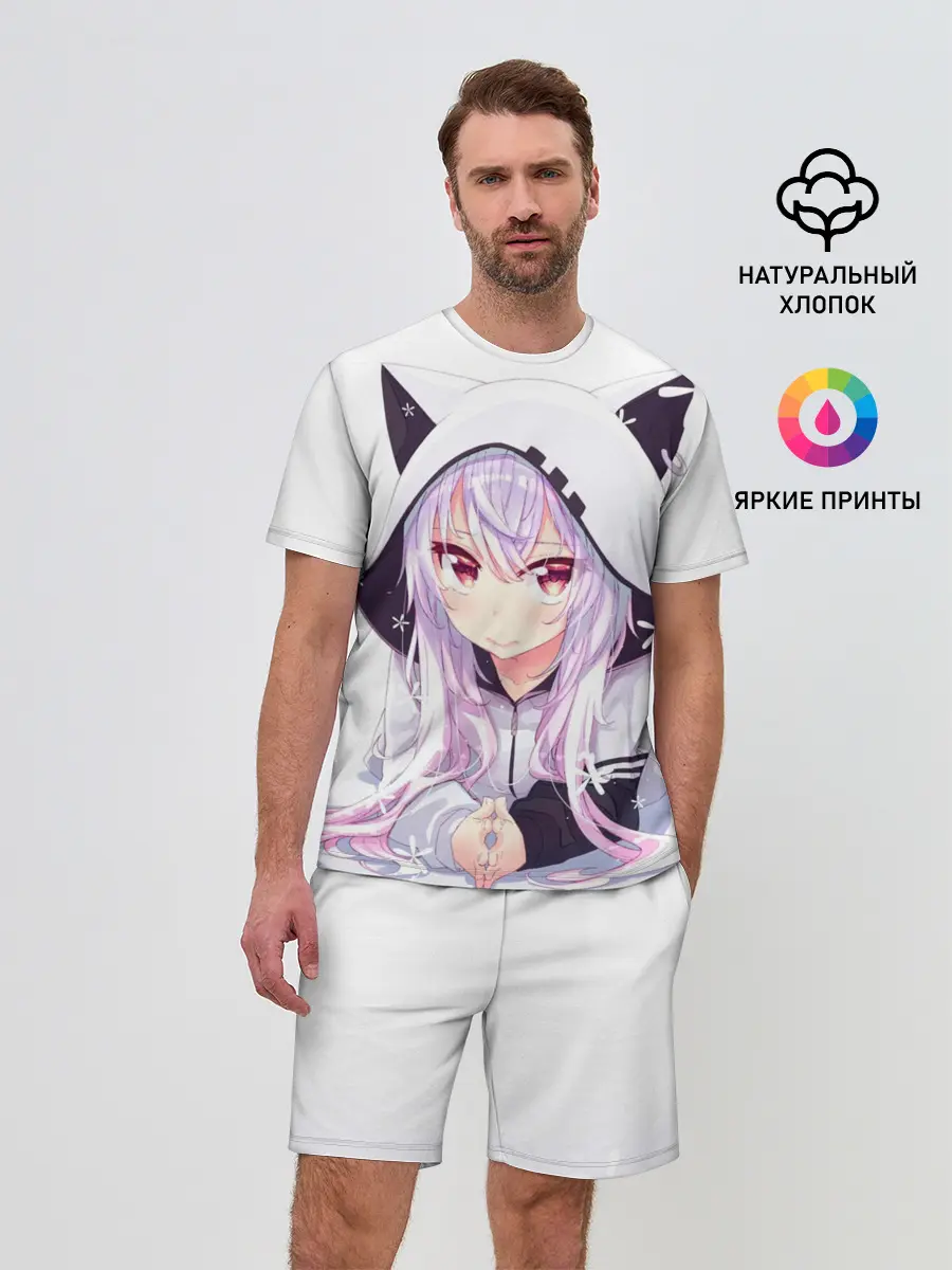 Мужской костюм с шортами / Няшная тян