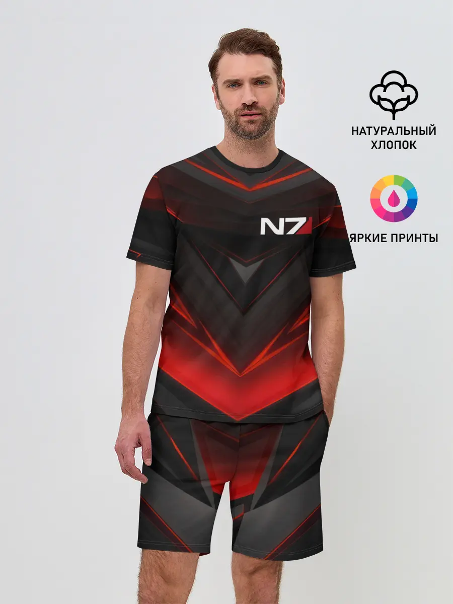 Мужской костюм с шортами / MASS EFFECT N7