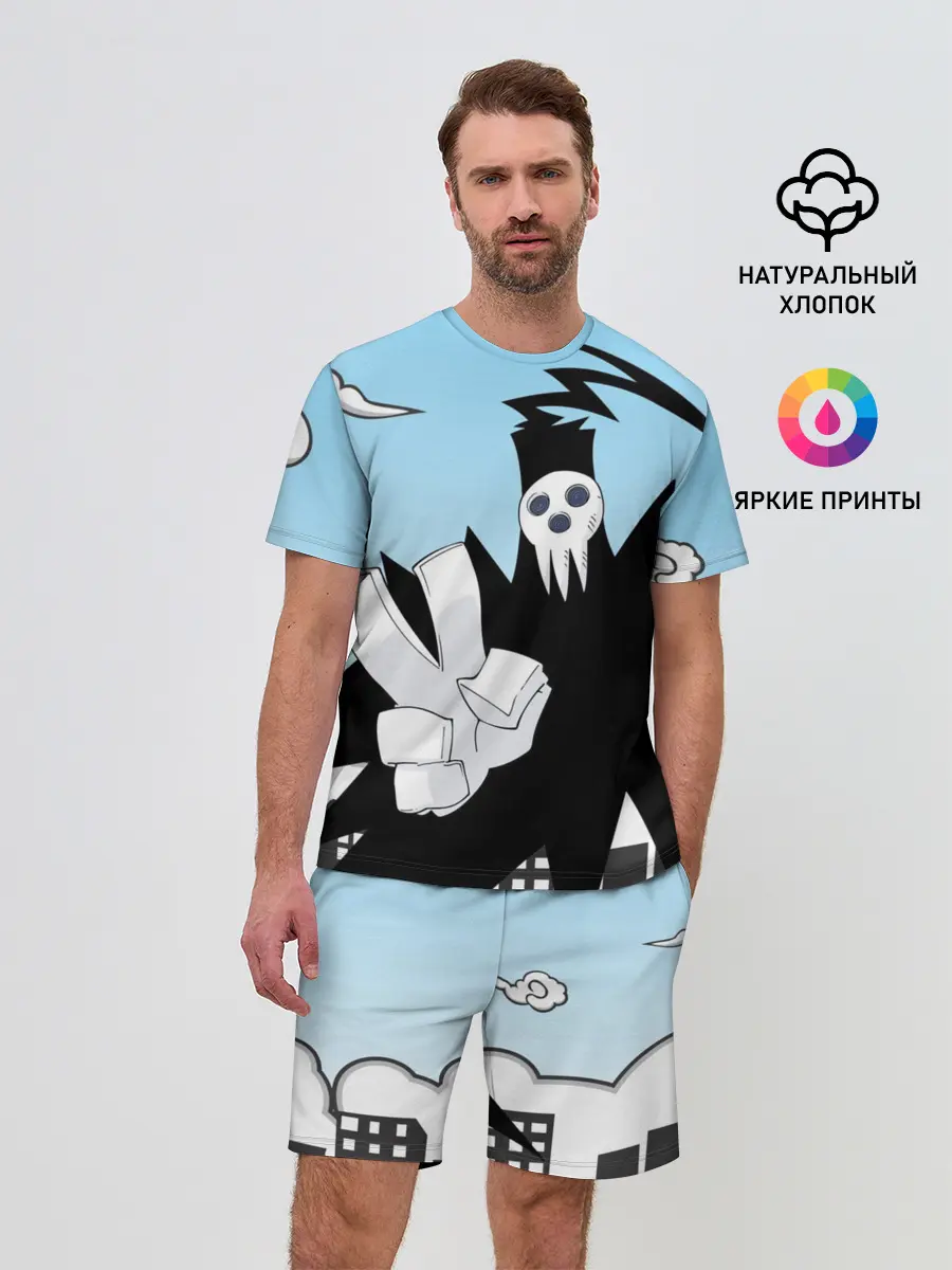 Мужской костюм с шортами / Soul Eater - Shinigami