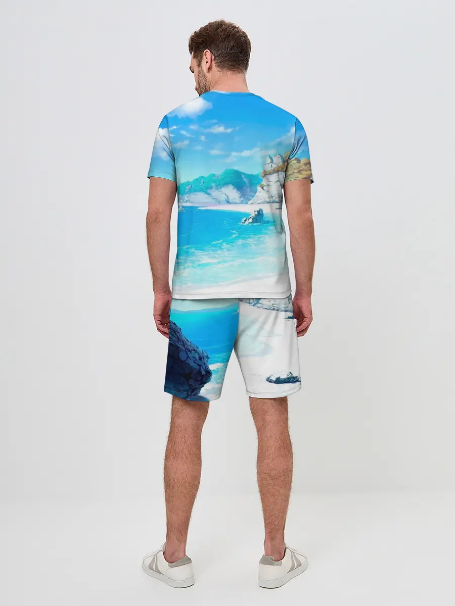 Мужской костюм с шортами / Anime