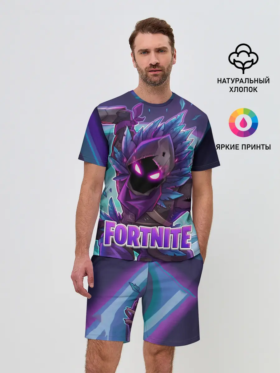 Мужской костюм с шортами / Fortnite