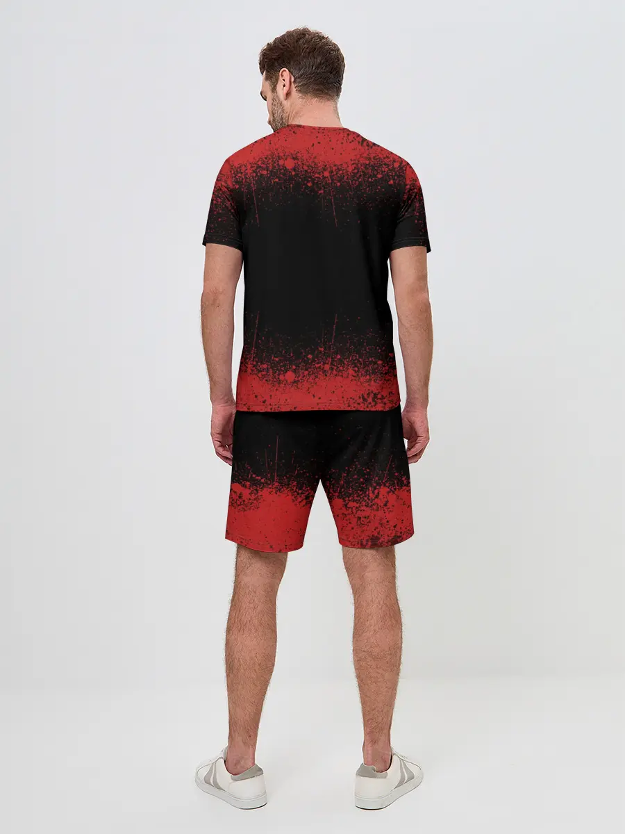 Мужской костюм с шортами / Кровавая Дота 2