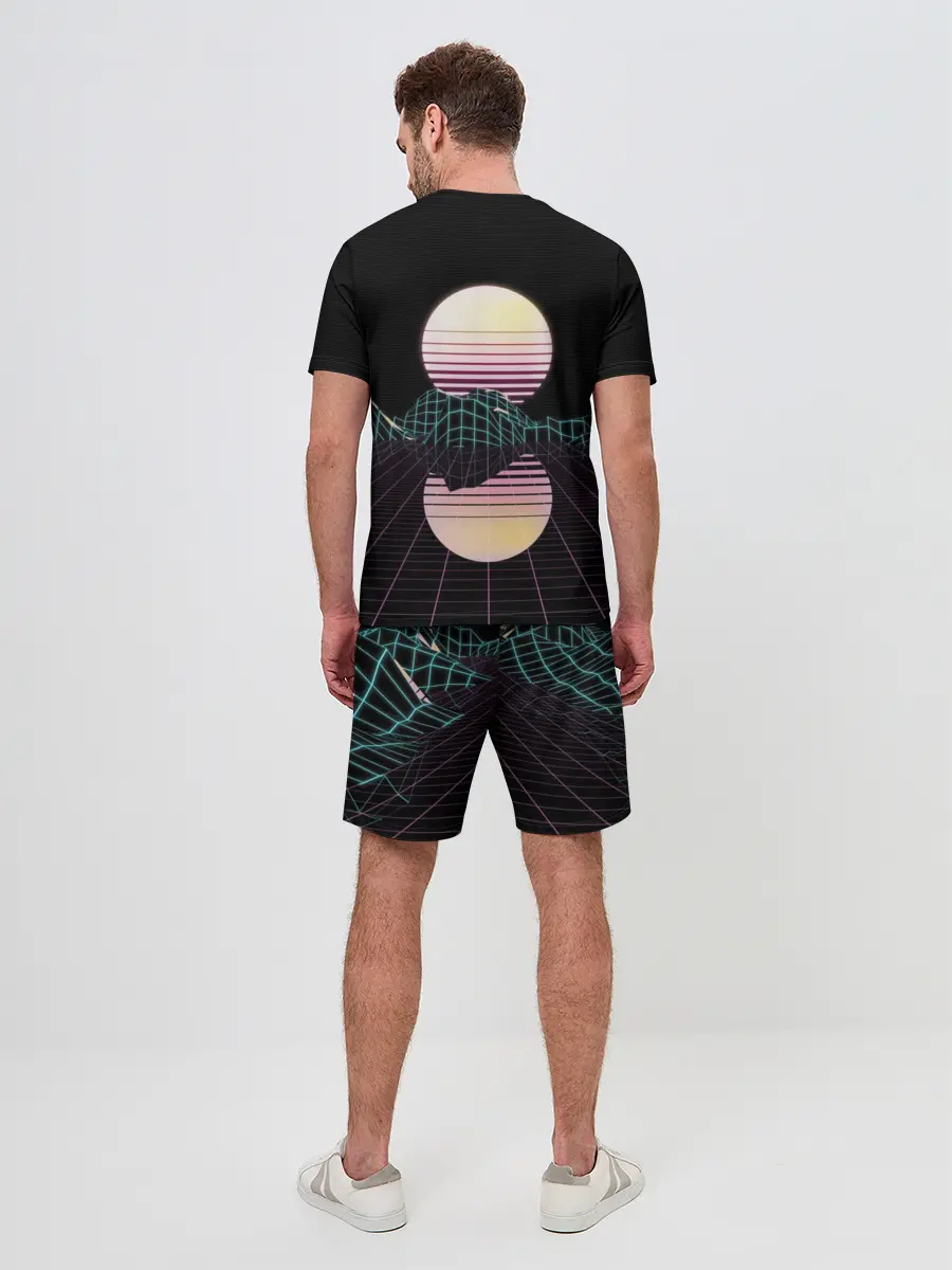 Мужской костюм с шортами / Retro Wave