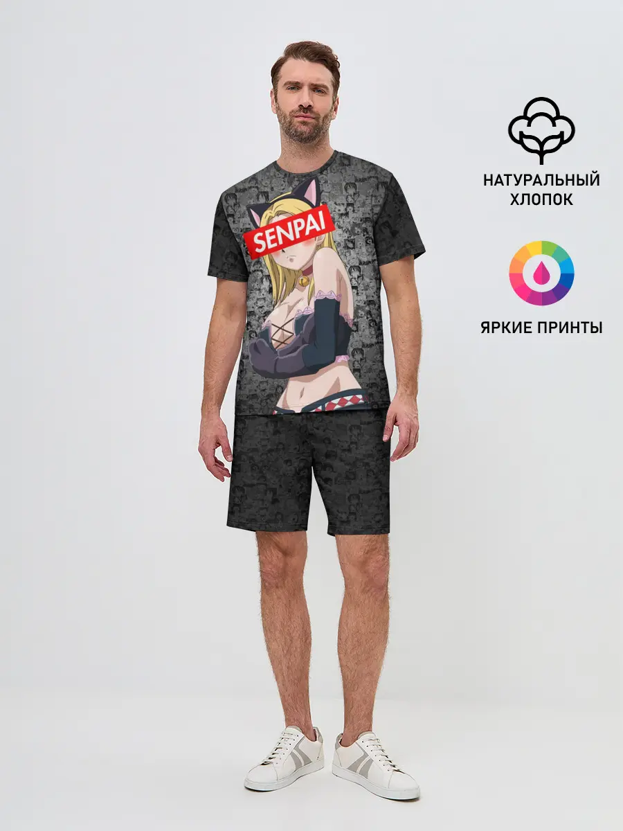Мужской костюм с шортами / Anime