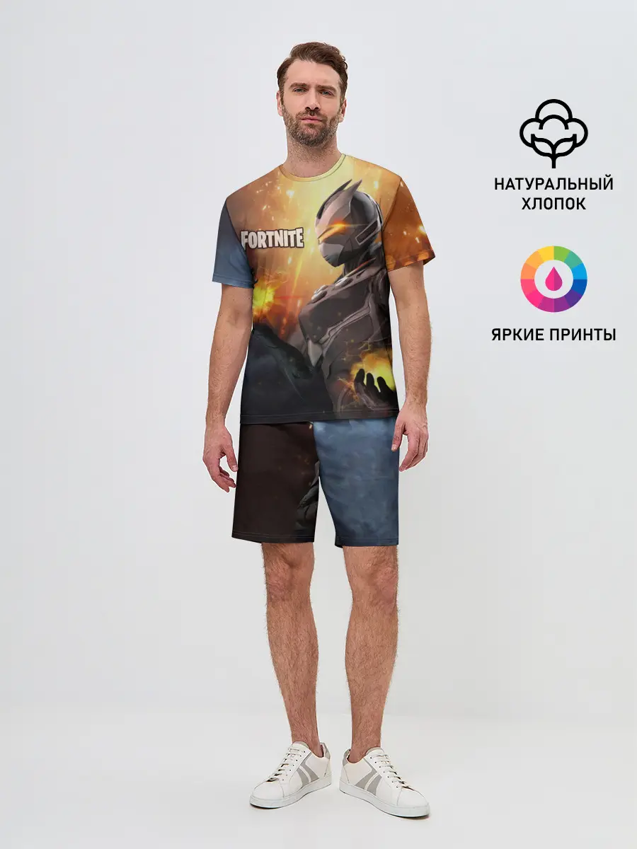 Мужской костюм с шортами / FORTNITE