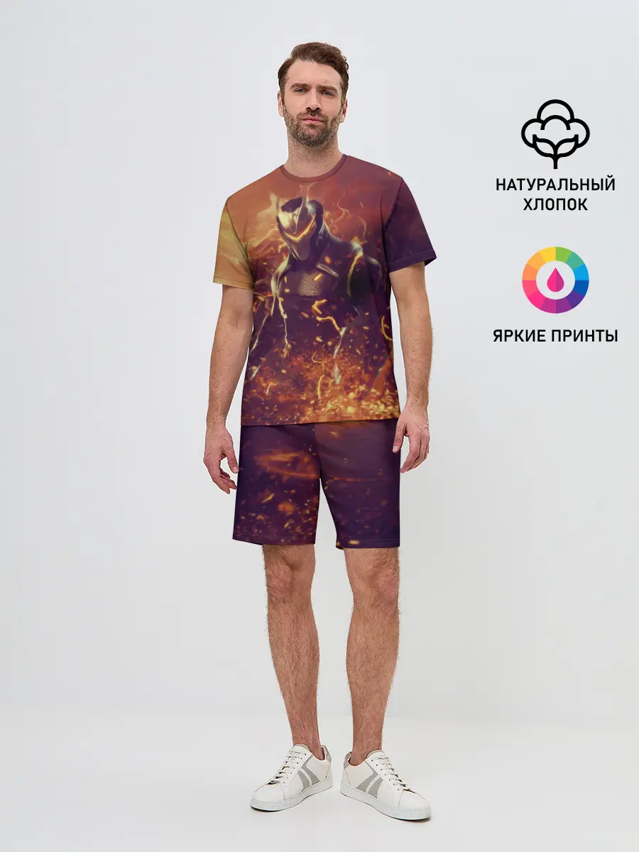 Мужской костюм с шортами / FORTNITE