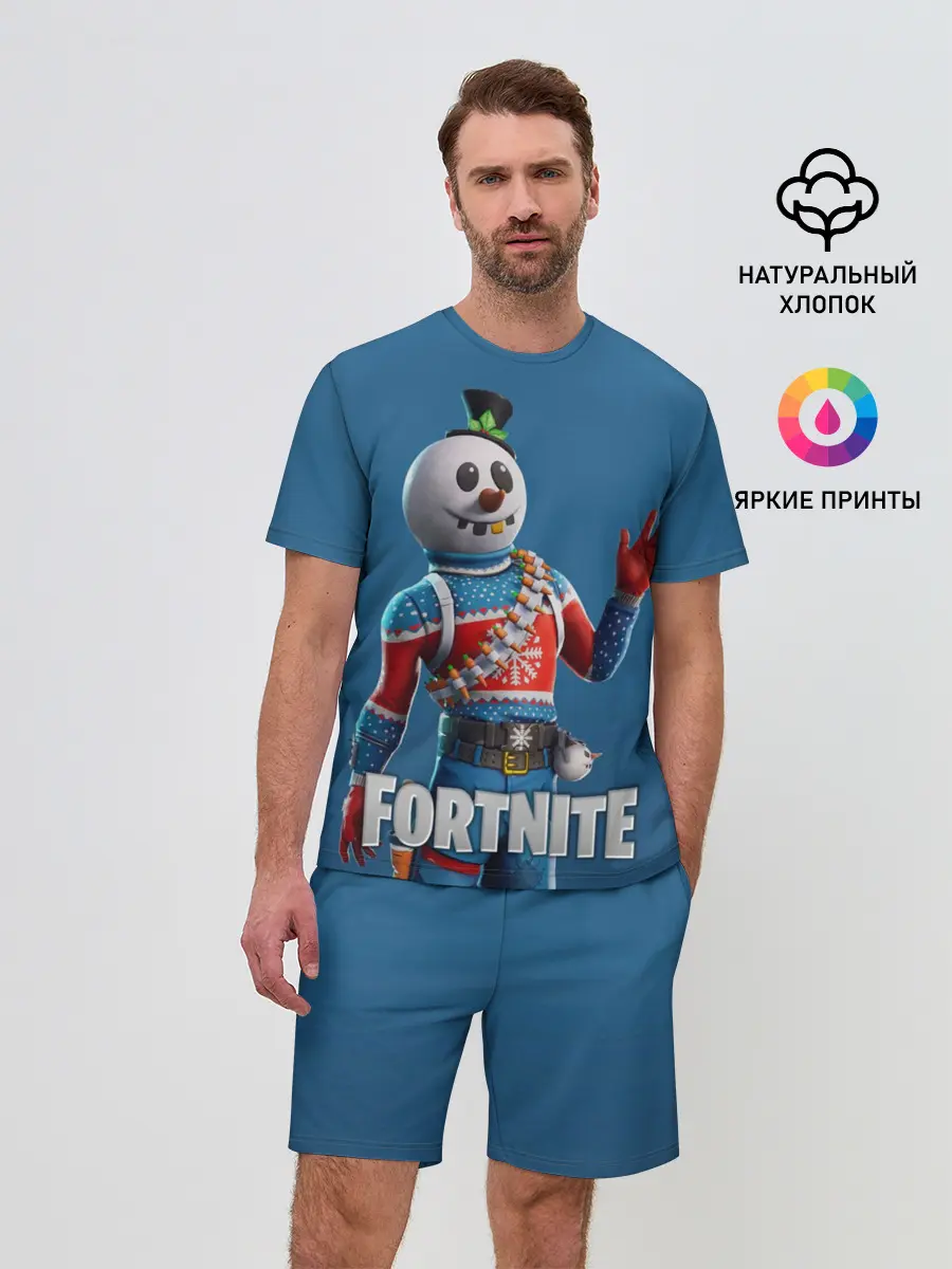 Мужской костюм с шортами / FORTNITE