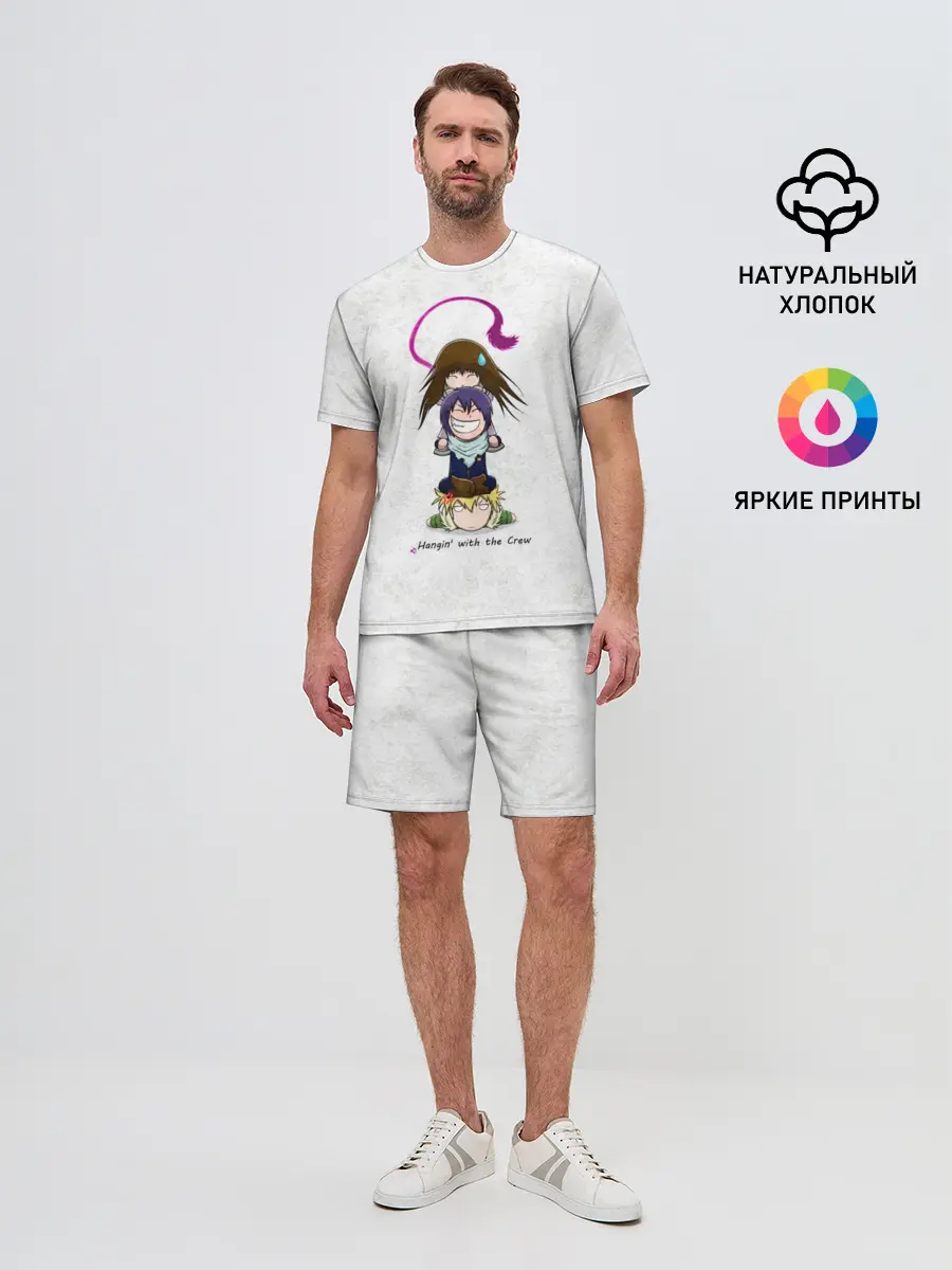 Мужской костюм с шортами / Милашные Ято, Юкинэ и Хиёри