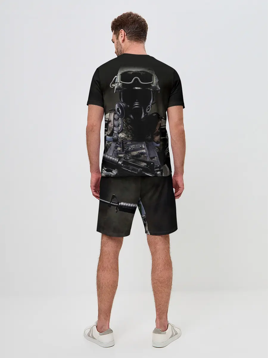 Мужской костюм с шортами / Counter Strike