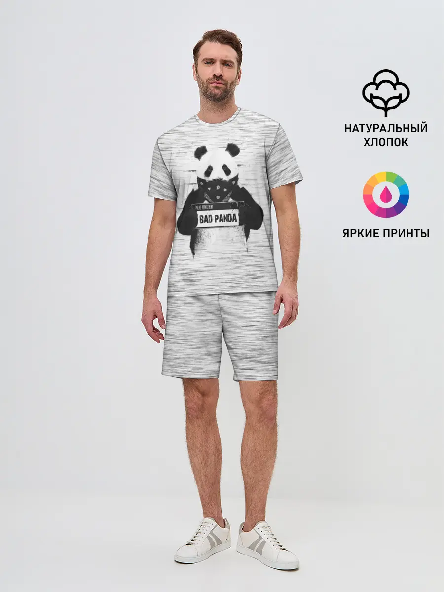 Мужской костюм с шортами / BAD PANDA