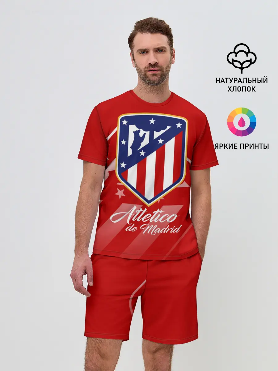 Мужской костюм с шортами / Атлетико Мадрид
