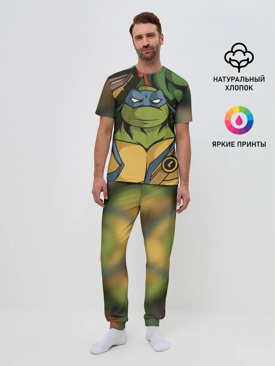 Мужская пижама с брюками / TMNT