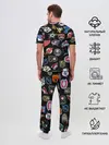 Мужская пижама с брюками / NBA PATTERN