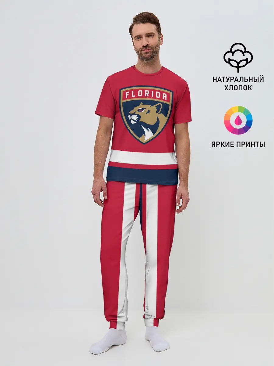 Мужская пижама с брюками / Флорида Пантерз