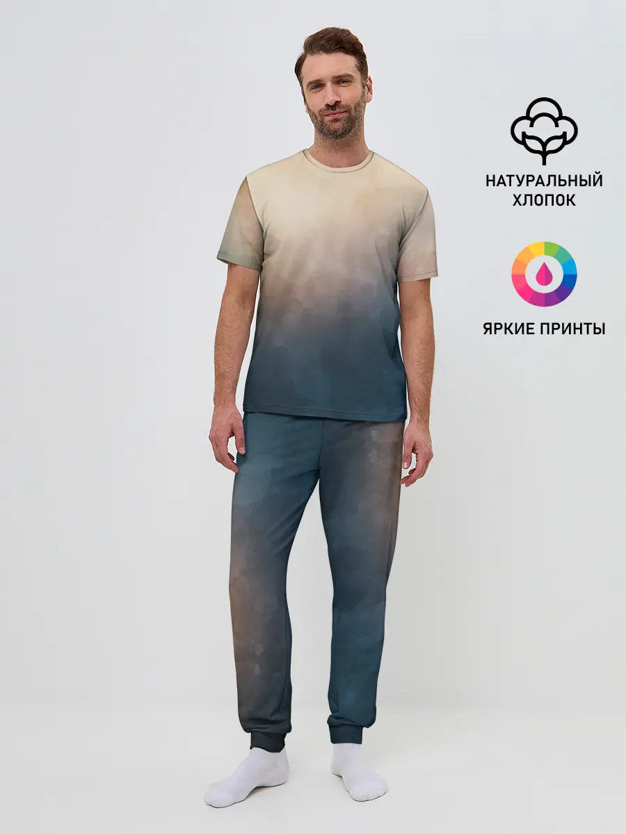 Мужская пижама с брюками / Тана