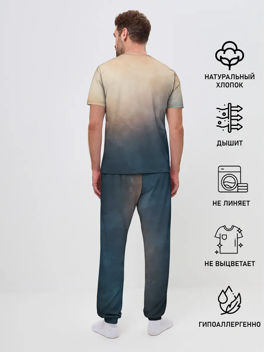 Мужская пижама с брюками / Тана