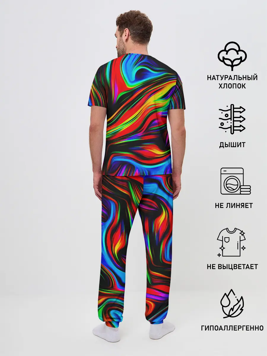 Мужская пижама с брюками / ABSTRACT