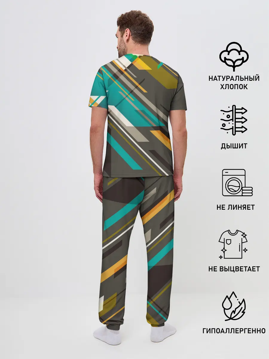 Мужская пижама с брюками / PORSCHE | ПОРШЕ