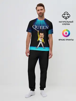 Мужская пижама с брюками / Фреди Меркури