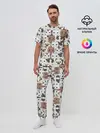 Мужская пижама с брюками / Животные.