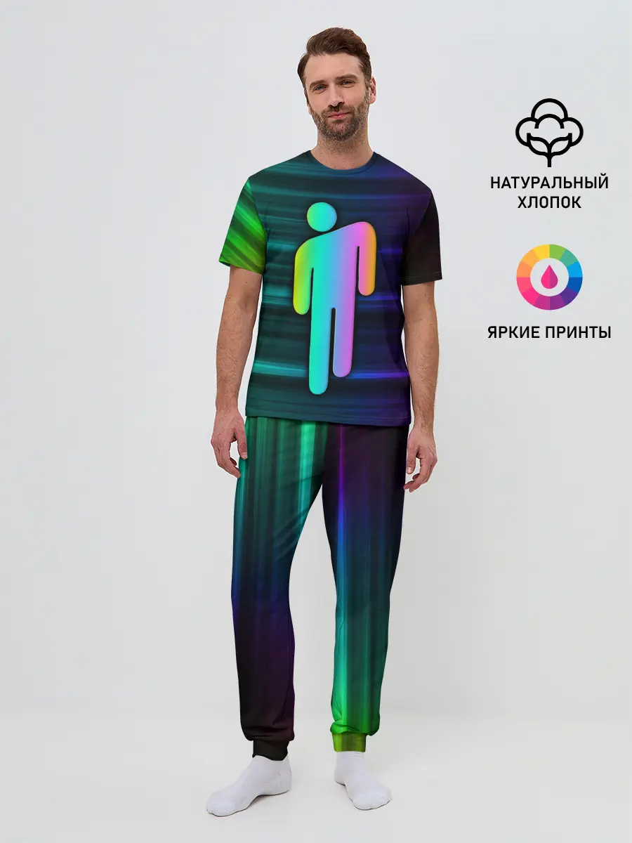 Мужская пижама с брюками / BILLIE EILISH