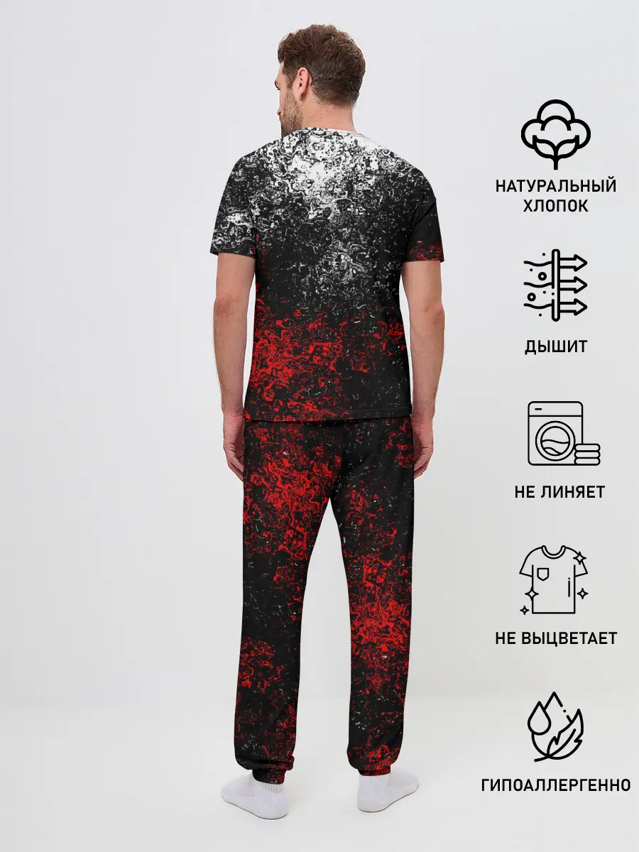 Мужская пижама с брюками / Predator