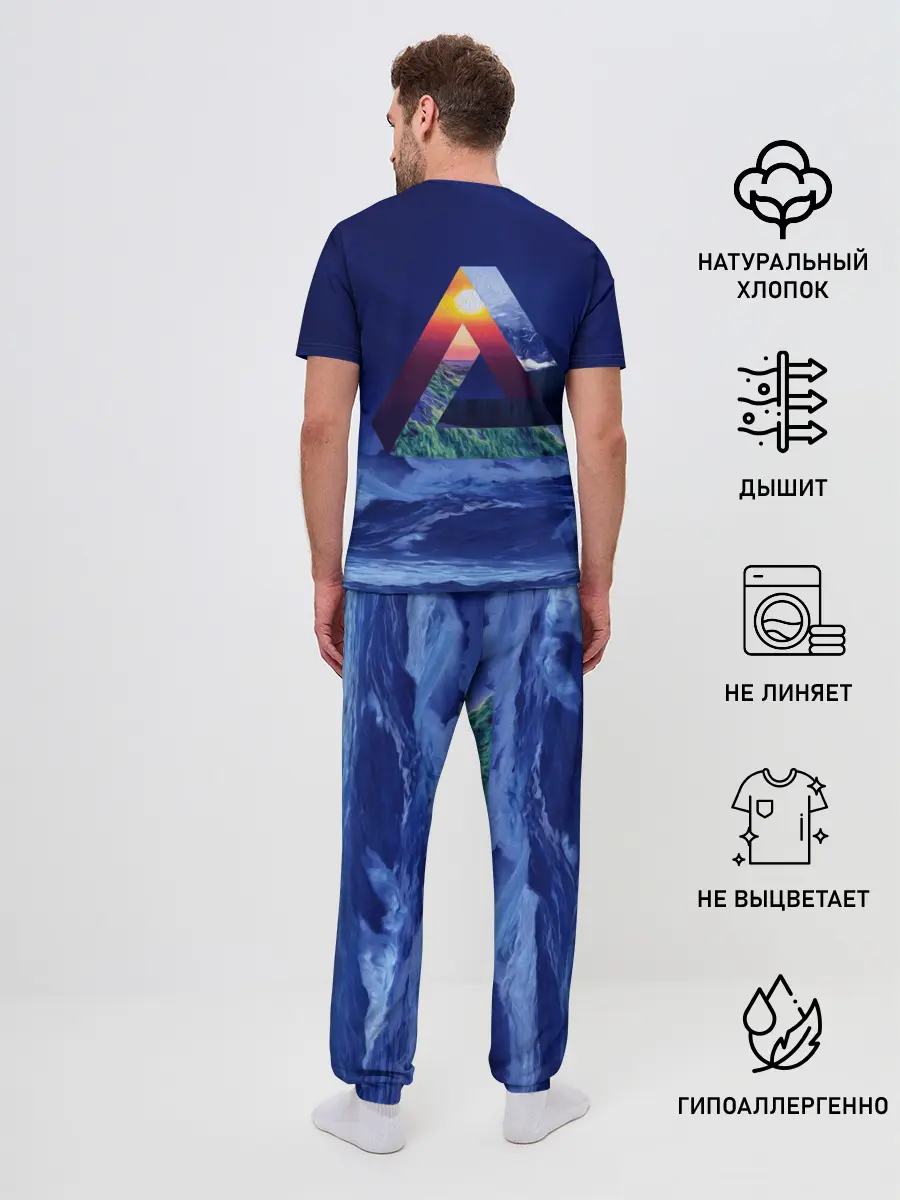 Мужская пижама с брюками / TWISTED REALITY