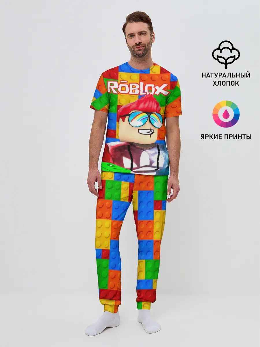 Мужская пижама с брюками / ROBLOX [3]