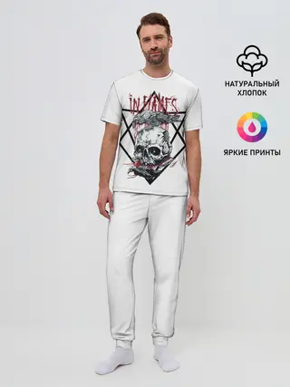 Мужская пижама с брюками / In Flames