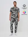 Мужская пижама с брюками / КАМУФЛЯЖ GRAY