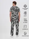 Мужская пижама с брюками / КАМУФЛЯЖ GRAY