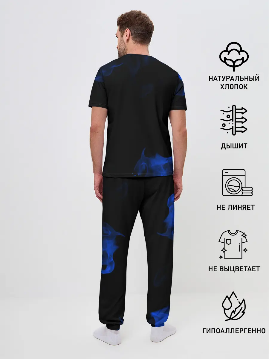 Мужская пижама с брюками / porsche