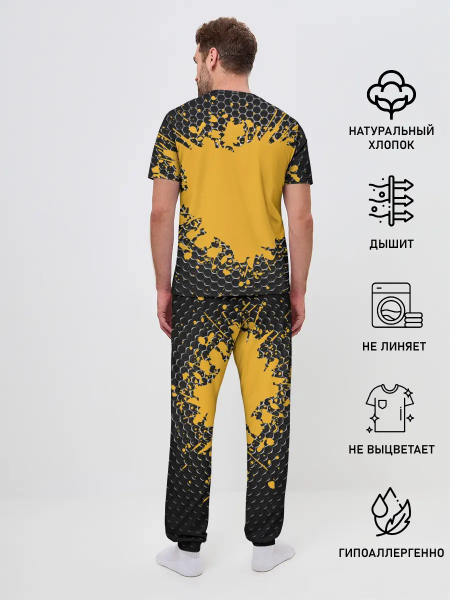 Мужская пижама с брюками / mercedes