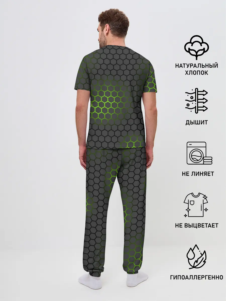 Мужская пижама с брюками / Ядерный реактор
